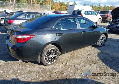 2015 Toyota Corolla S Plus из США, поврежденный, VIN 2T1BURHEXFC345097